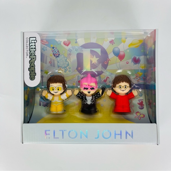 Fisher Price Little People Collector Elton John Special Edition Figure Set - Picture 2 of 6